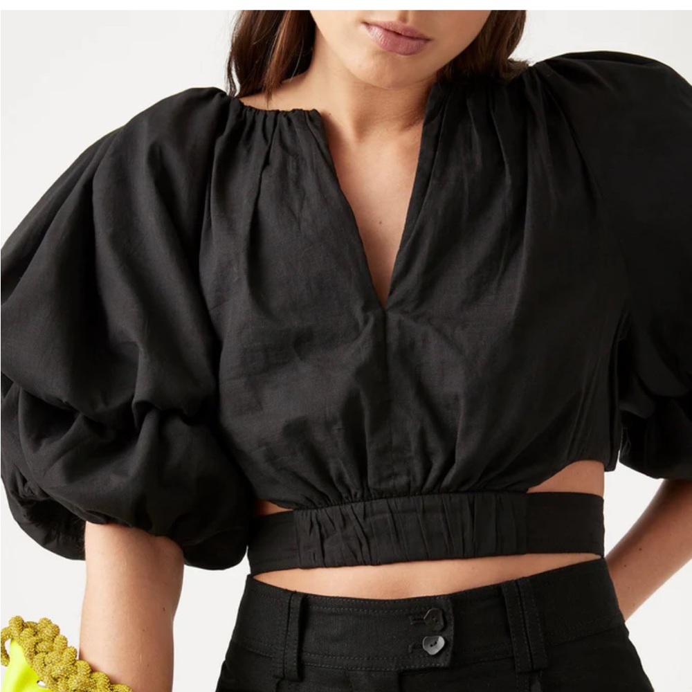 Black Aje Impression Top size S